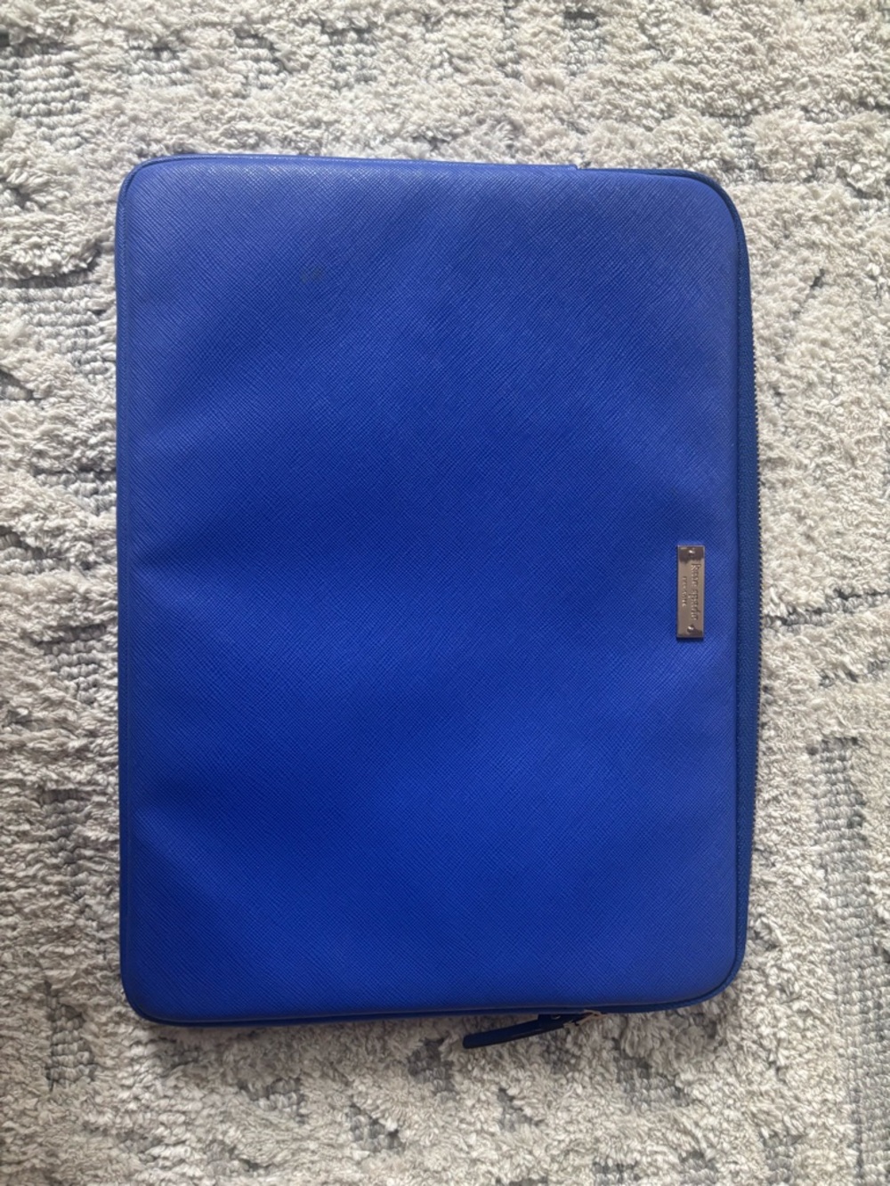 Kate Spade Cobalt Blue 13” Padded Laptop/Tablet Sleeve Case